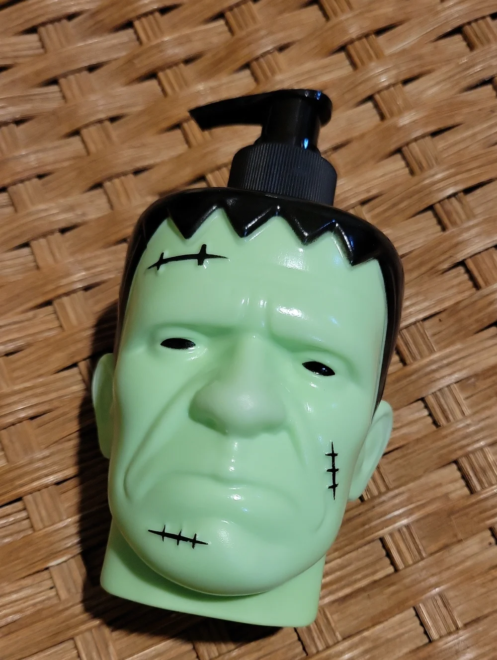 Frankenstein Soap Dispenser - Green Pump Bottle